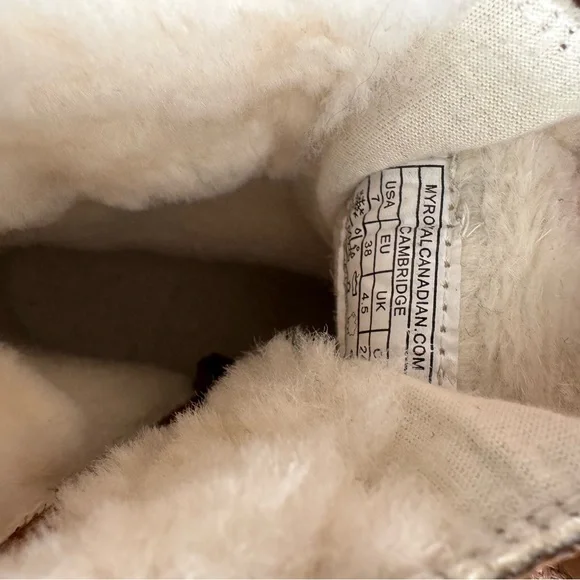 Women’s Royal Canadian Fur-Lined Boots - Picture 4 of 8